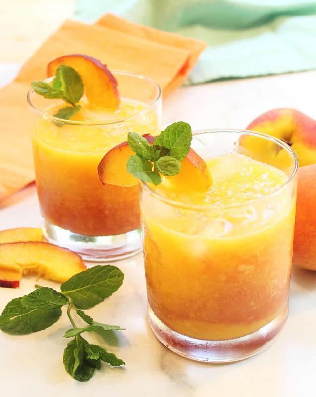 Passion Fruit Peach Lemonade