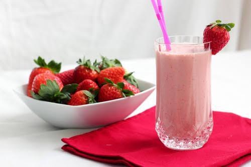 Milkshake çiyələk