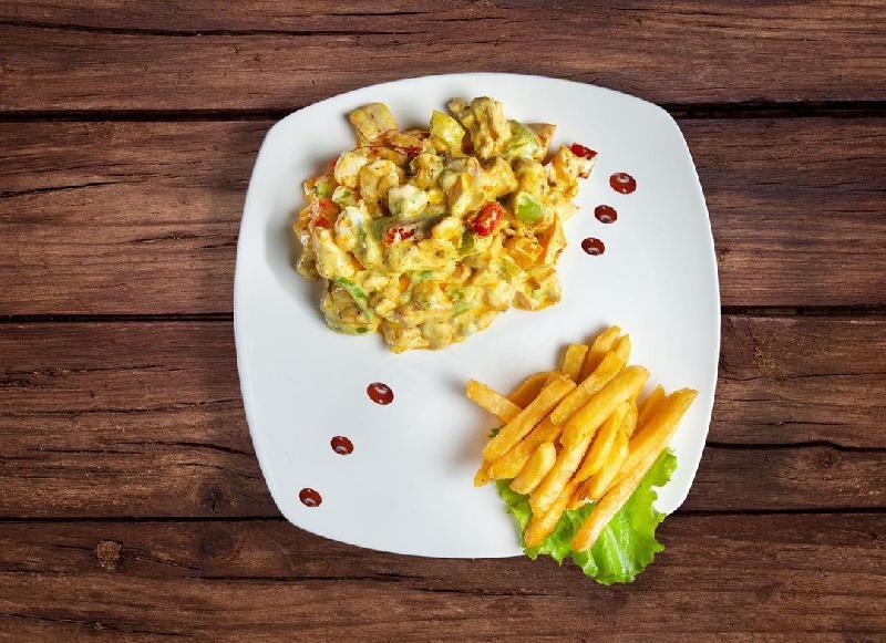 Teriyaki Toyuq Karri Sousu İlə