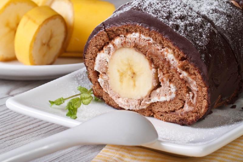 Banana Roll Şokoladlı 