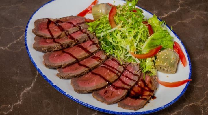 Roast Beef With Nobu Sauce