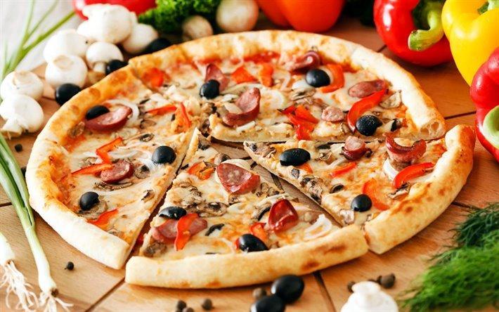 Sausage Pizza