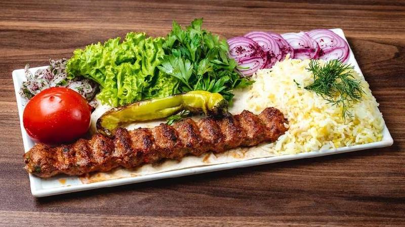 Qozlu Can əti Kababı