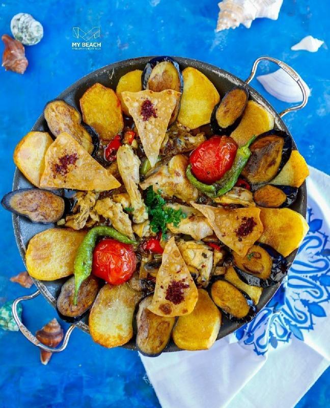 Toyuq Çolpası Sacda