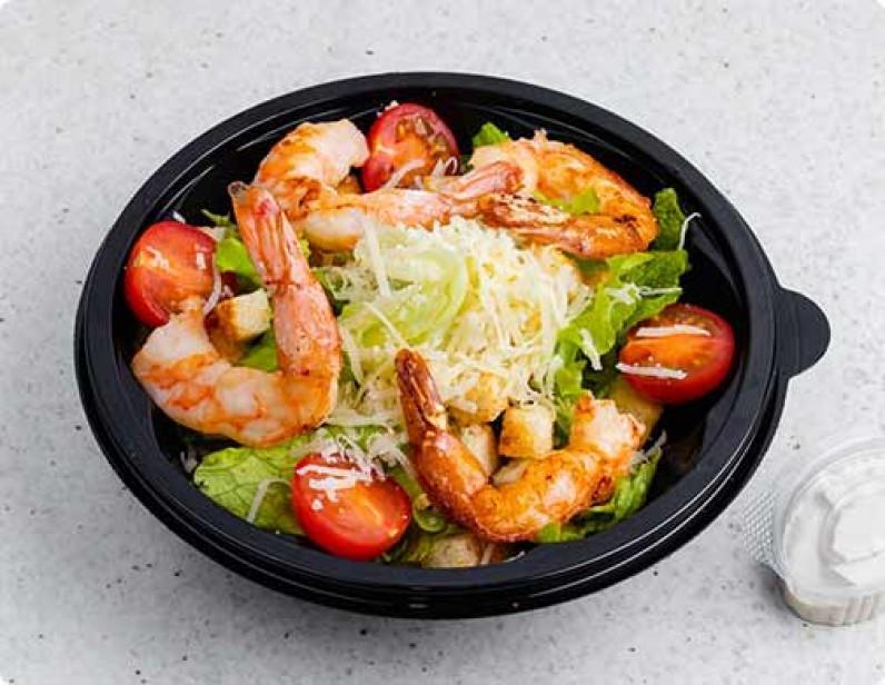 Manqo Souslu Krevet Salatı