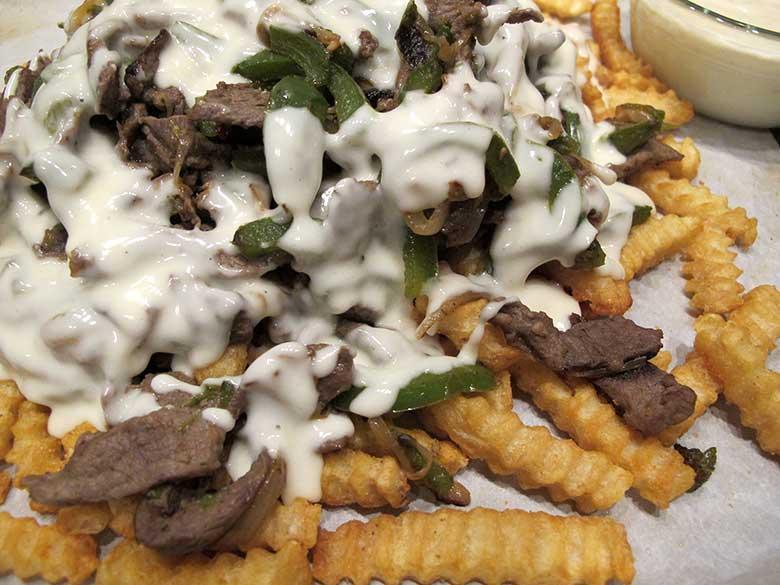 Cheesesteak fries