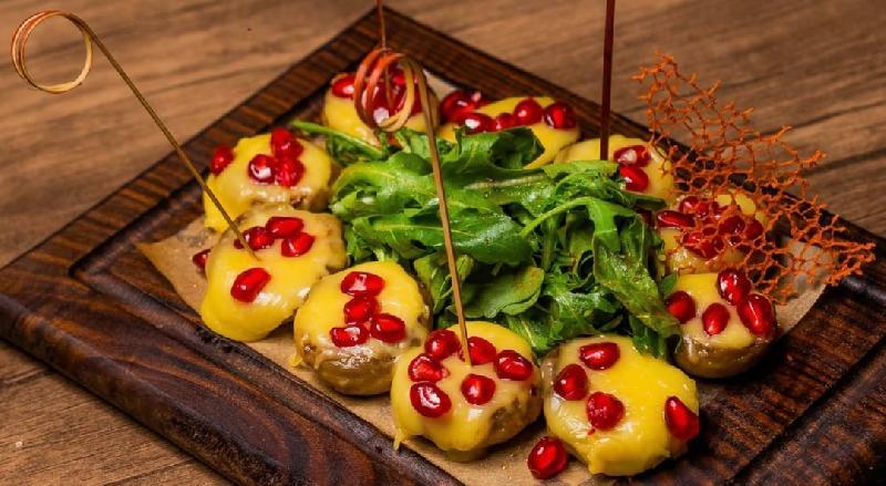 Шампиньоны с сыром