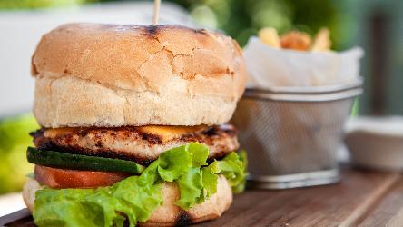 Toyuq təndir burger