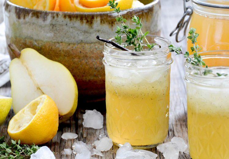 Pear lemonade