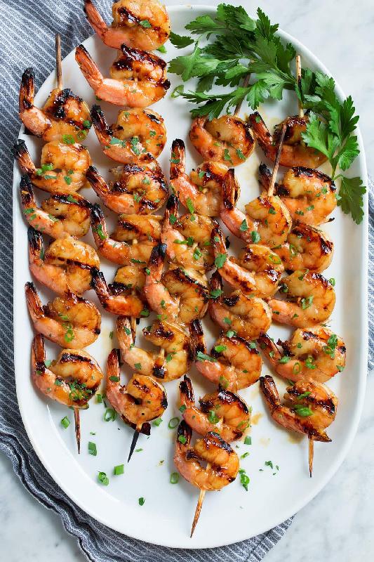 Shrimp İn Grill
