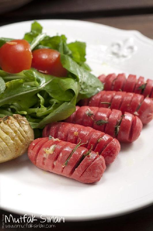 Südlü Sosis Qızartma