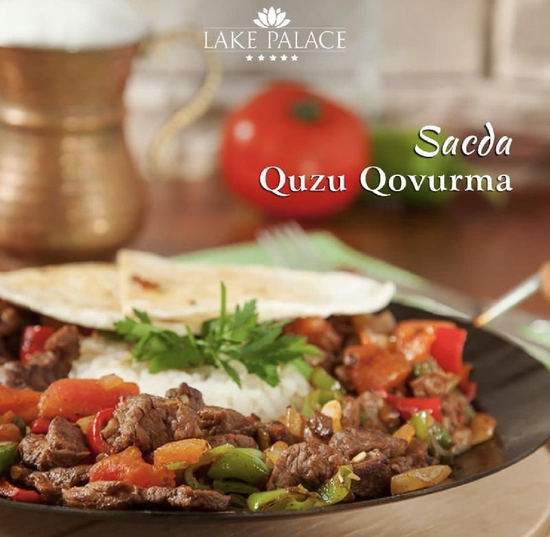 Sac Quzu əti ilə