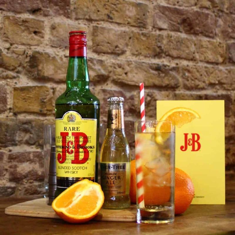 J & B