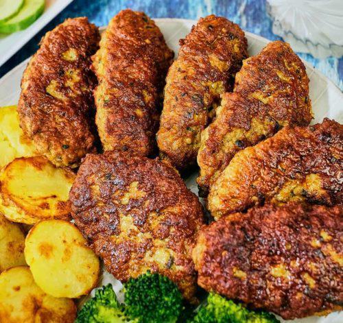Kotlet Ev Sayağı Kartof İle