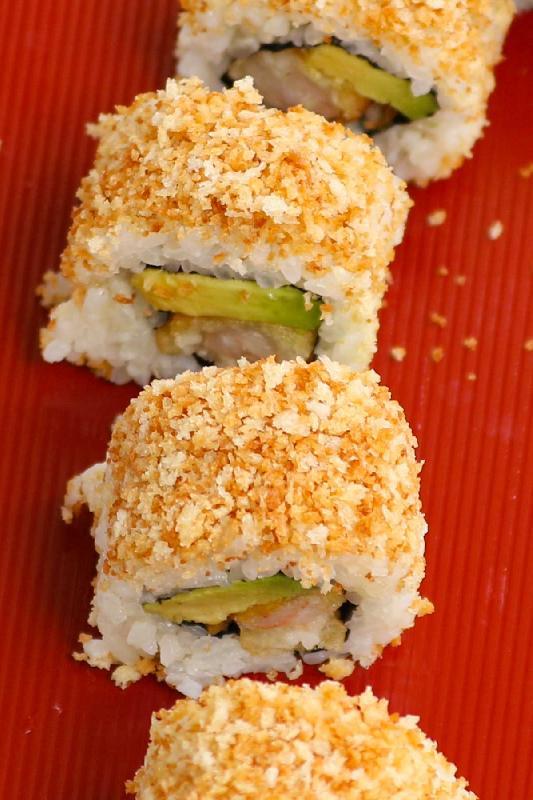 Crunchy salmon