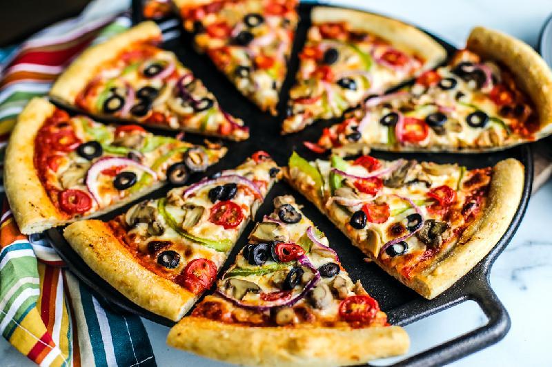 Vegeterian pizza 