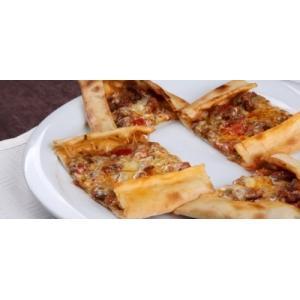 Pide pendir və ət ilə böyük