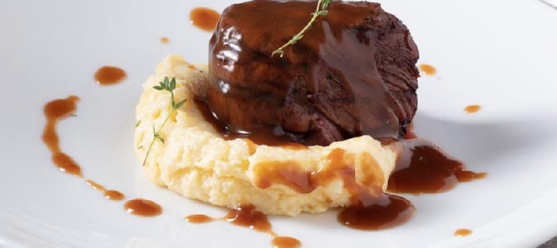 Filet Mignon with Demi Glace Sauce