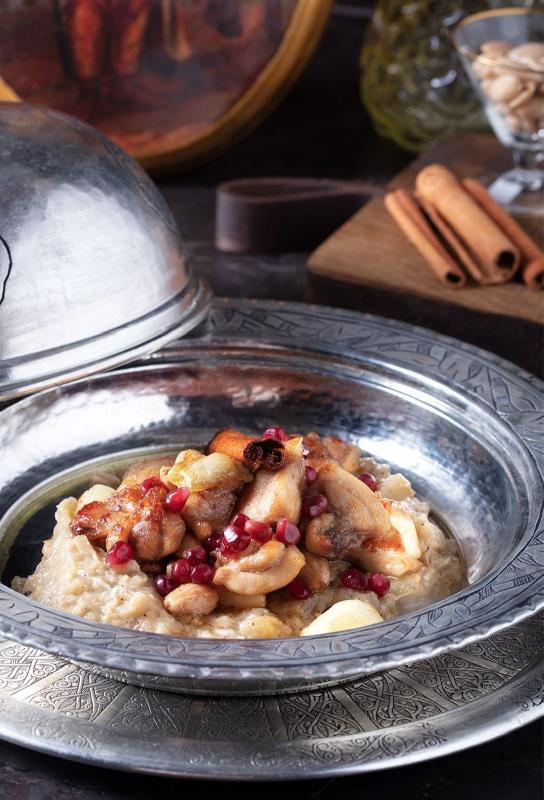 Chicken Kebab with Smoked Eggplant
