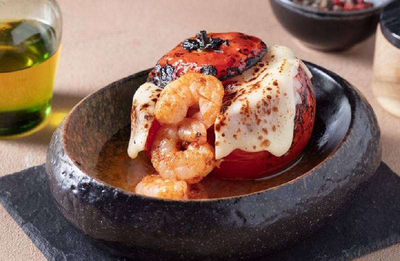 Stuffed Tomatoes with Shrimp