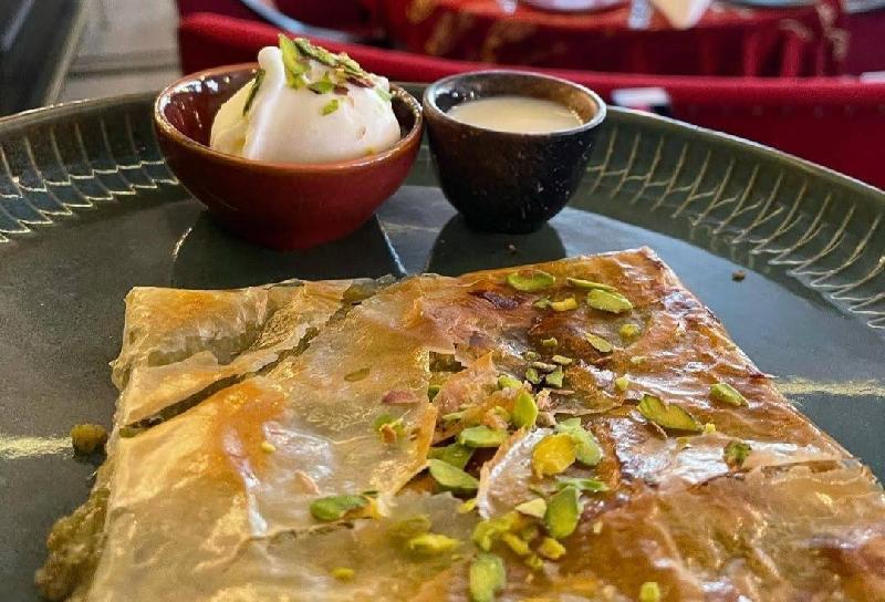 Baked Crisp Flaky Pastry