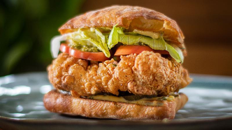 Chicken burger 