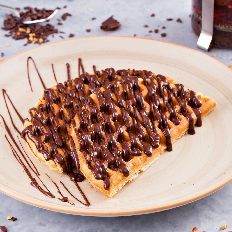 Tünd Şokoladlı Waffle 