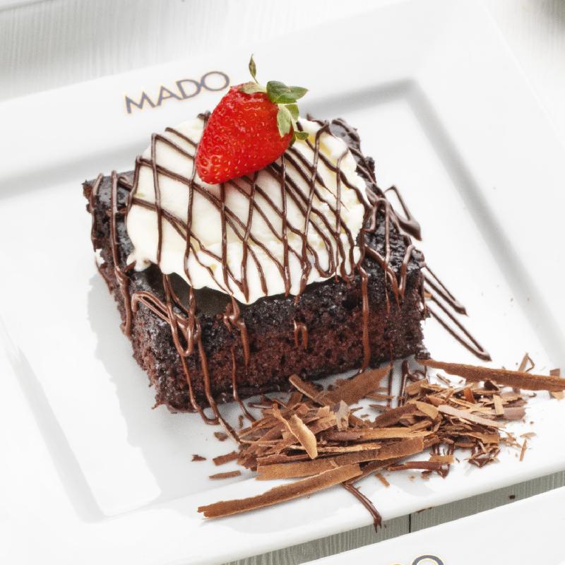 İslak Kek Dondurma İlə 