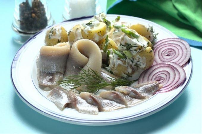 Siyənək  marinad 