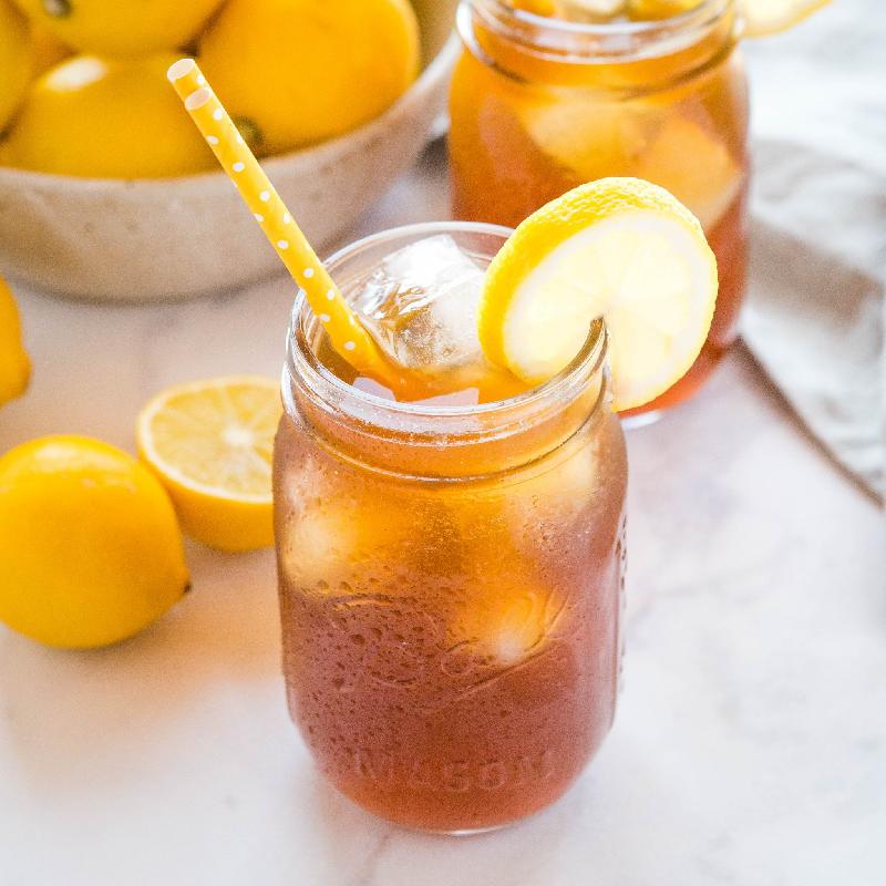 Homemade ice tea