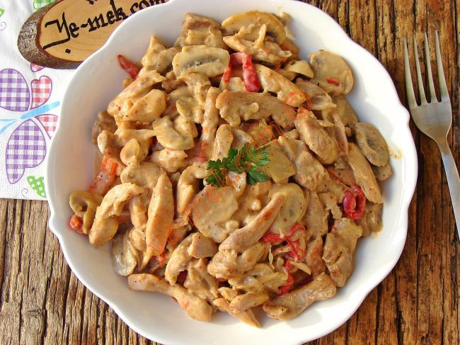 Qaymaqlı toyuq