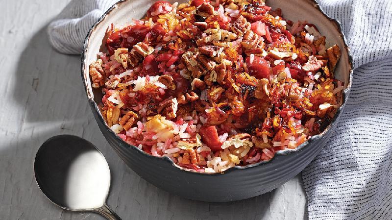 Albalı və zirincli plov