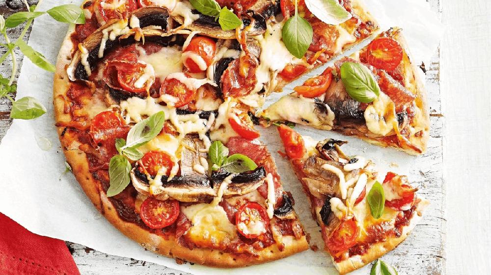 Salami Pizza 