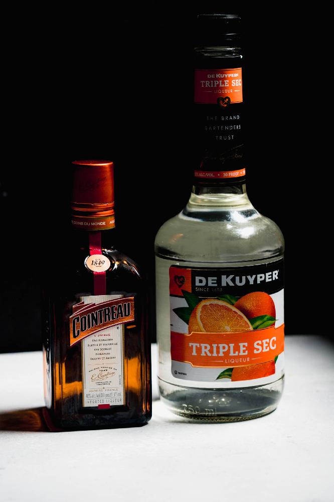 Triple sec liquor