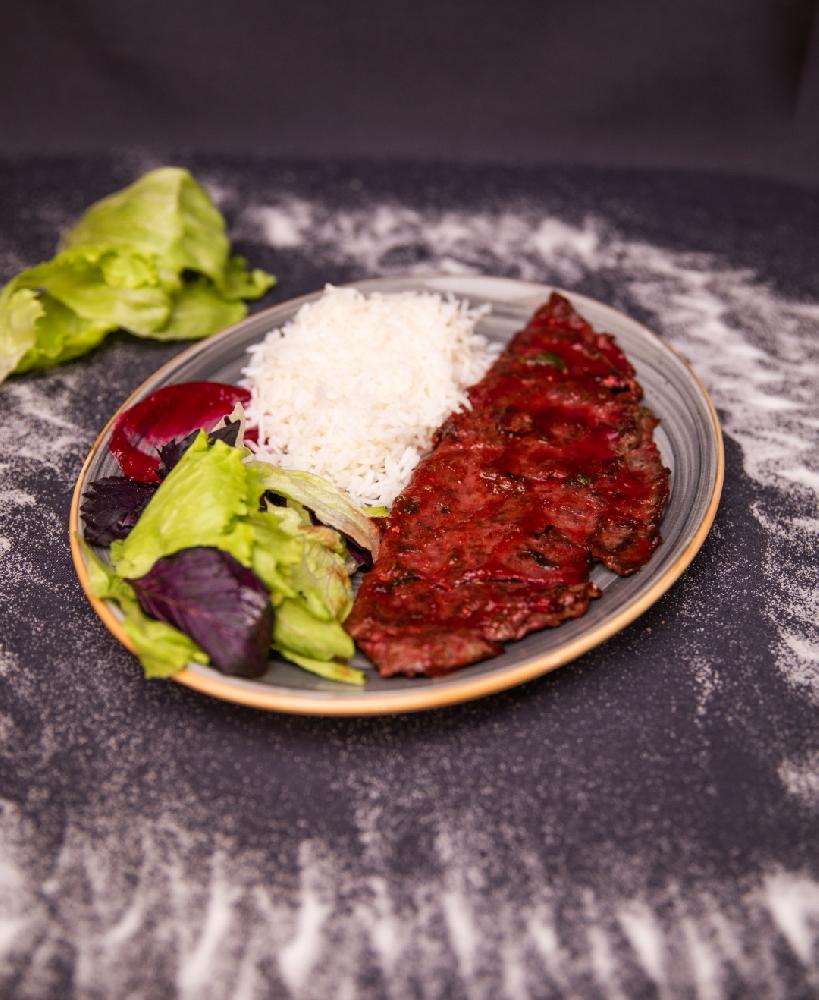 Stuffed Beef with rice