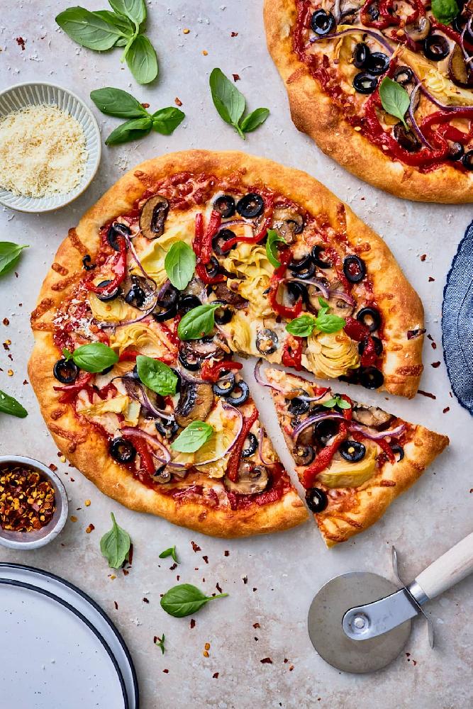 Vegetarian pizza