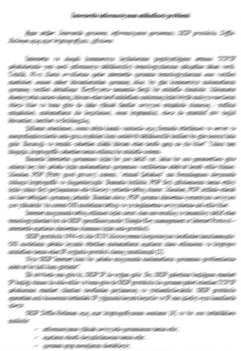 İnternetdə informasiyanın mühafizəsi problemi