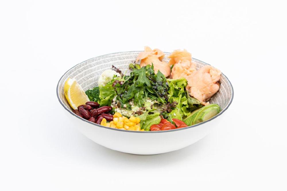 Salmon bowl