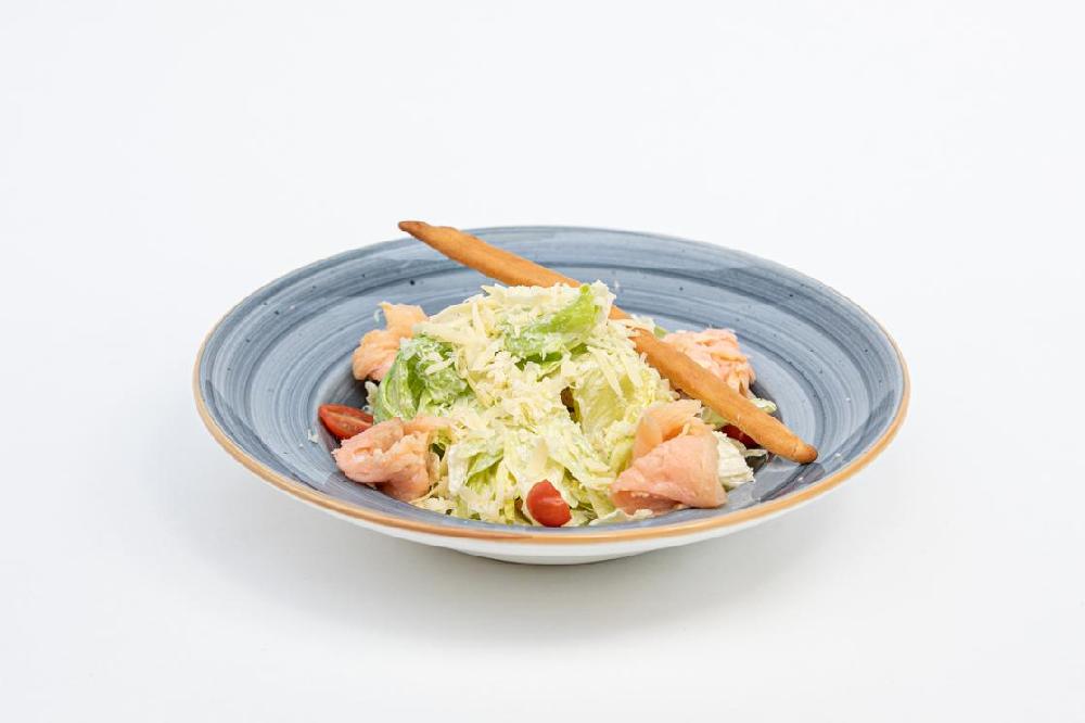 Sezar Salat Salmon Balıq İlə