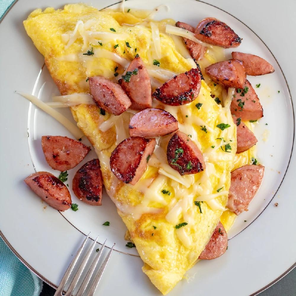 Sosiskalı omlet 