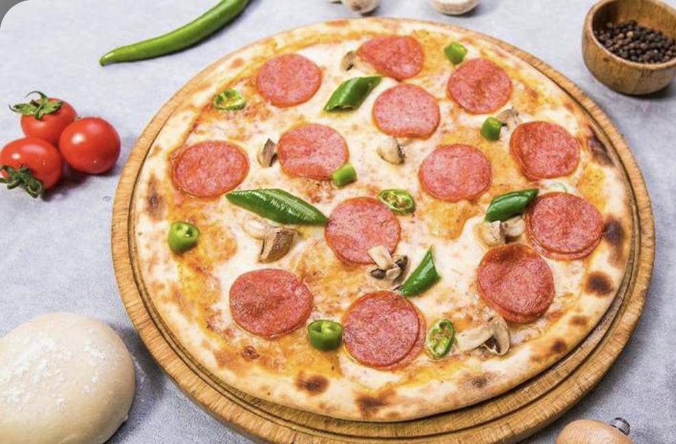 Sucuklu pizza