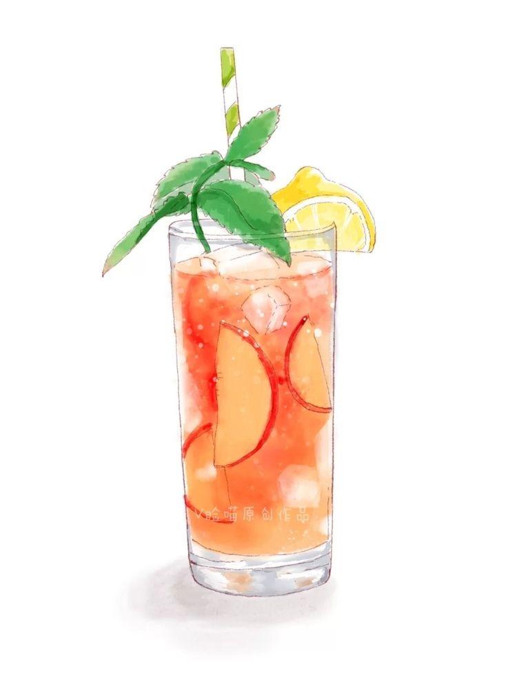 Peach mojito