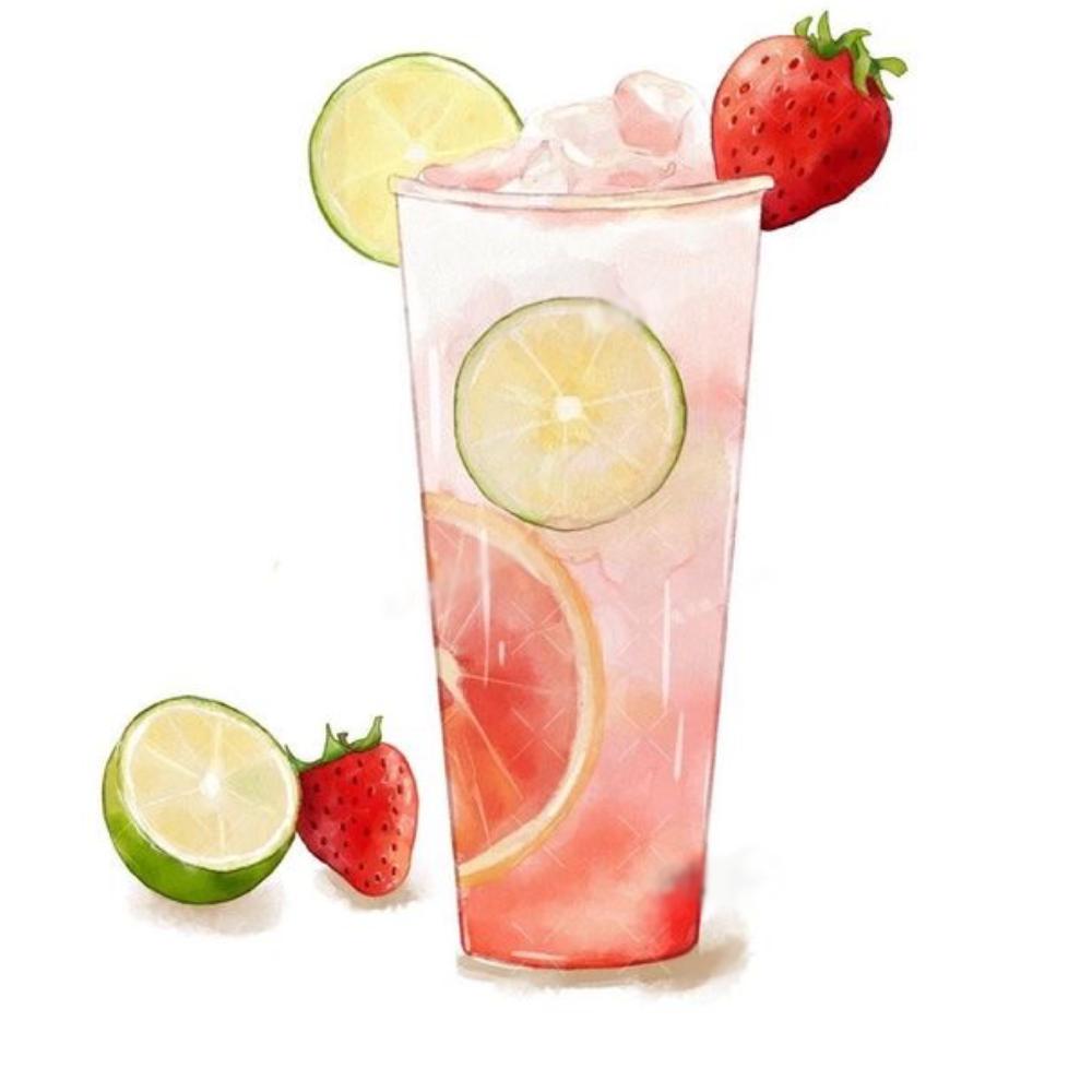 Strawberry mojito