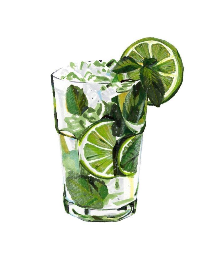 Classic mint mojito