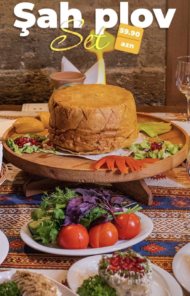 Şah Plov Set 