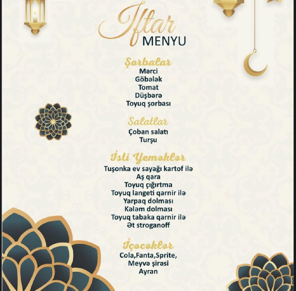 İftar Menyu 