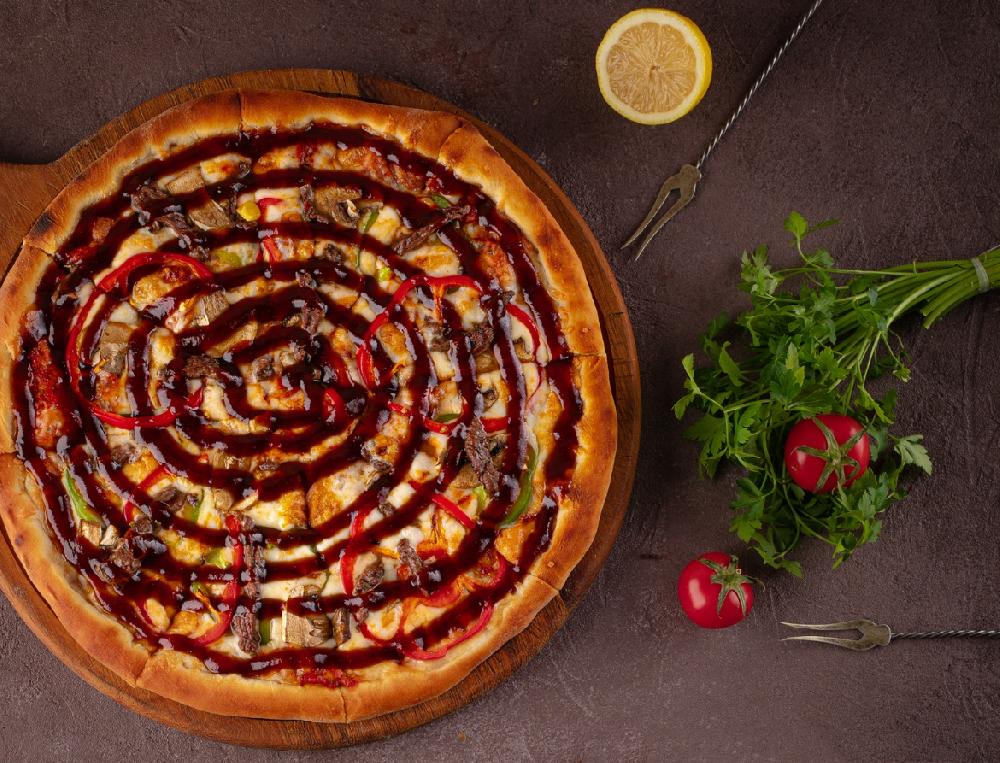 BBQ Souslu Pizza