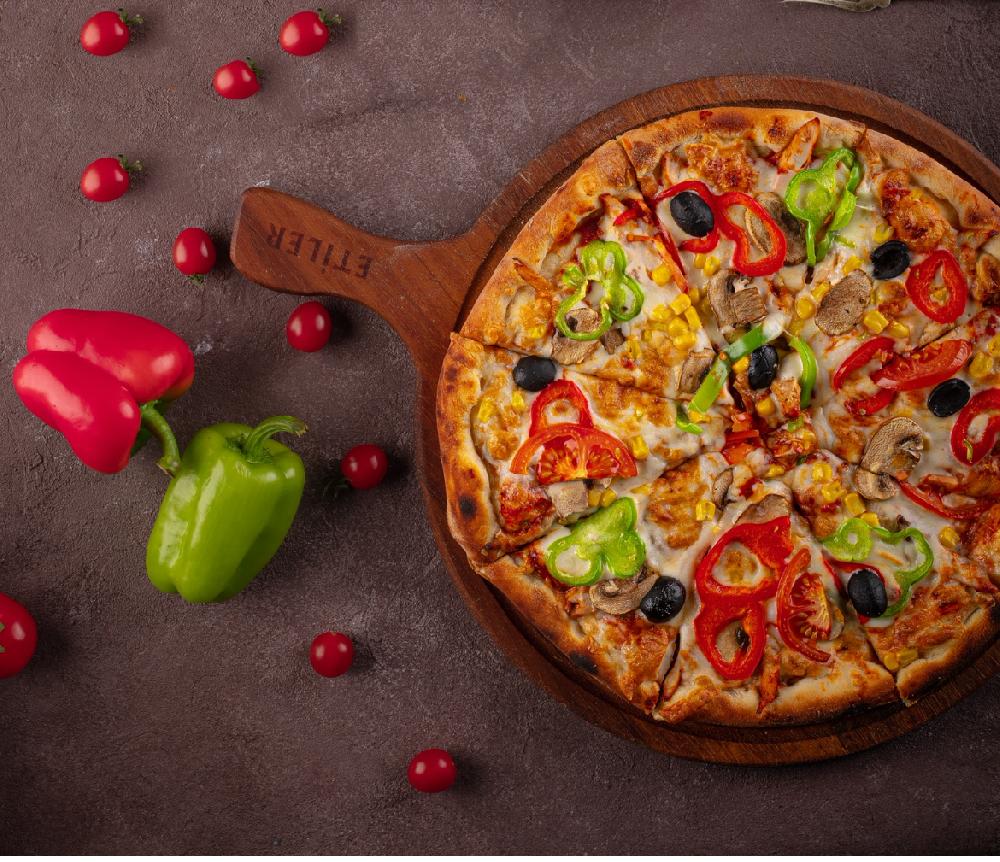 Toyuqlu pizza 