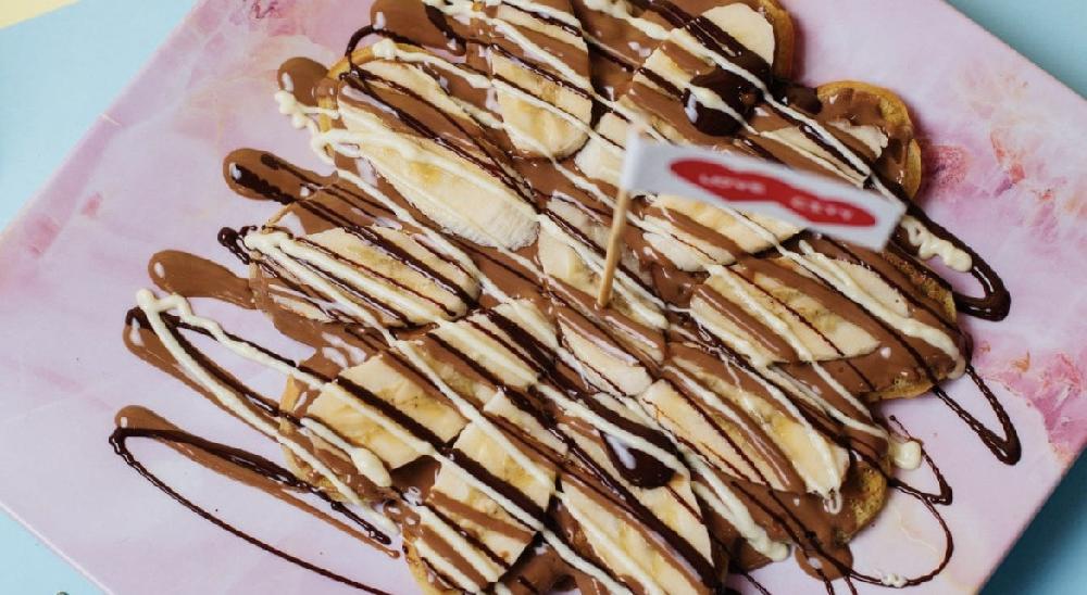 Banana Waffle