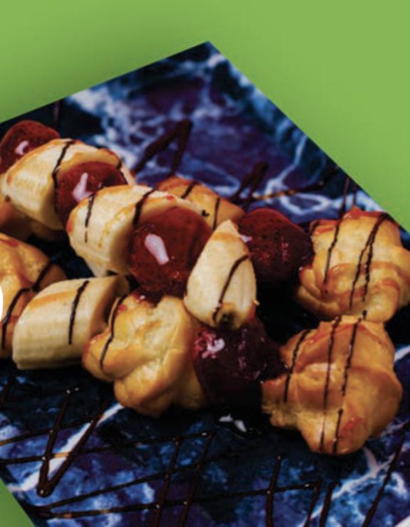 Twix Profiterole